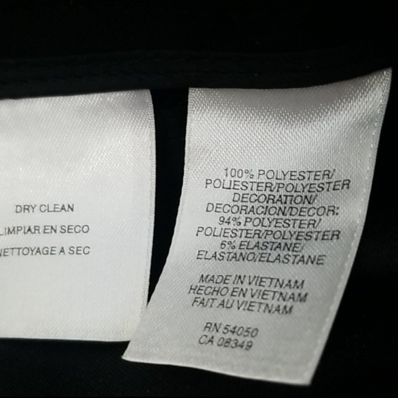 NWT Anne Klein Black Dress Pants - Picture 8 of 8